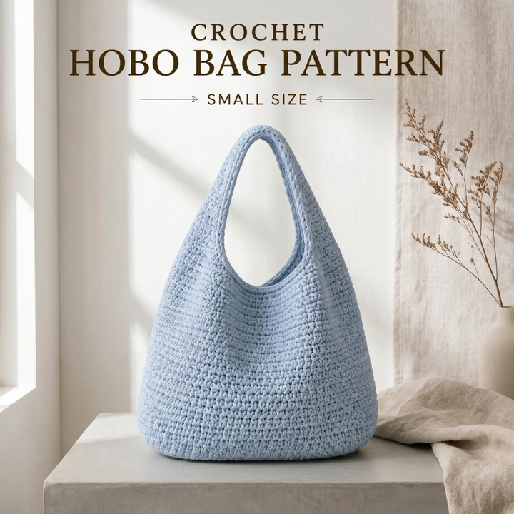 3 in 1 Relaxed Tote Bag Crochet Pattern