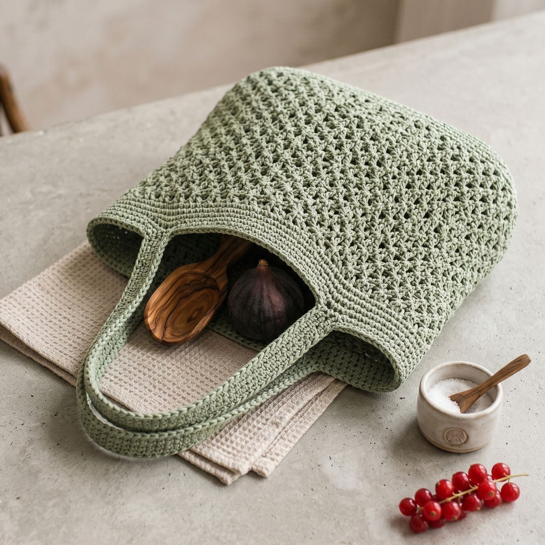 Reusable Market Bag Crochet Pattern