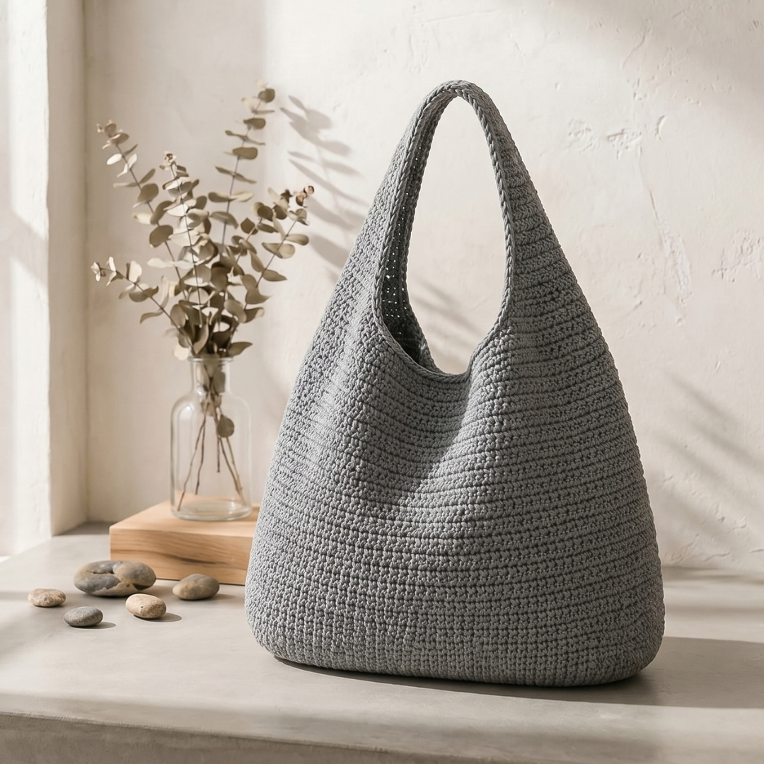 3 in 1 Relaxed Tote Bag Crochet Pattern