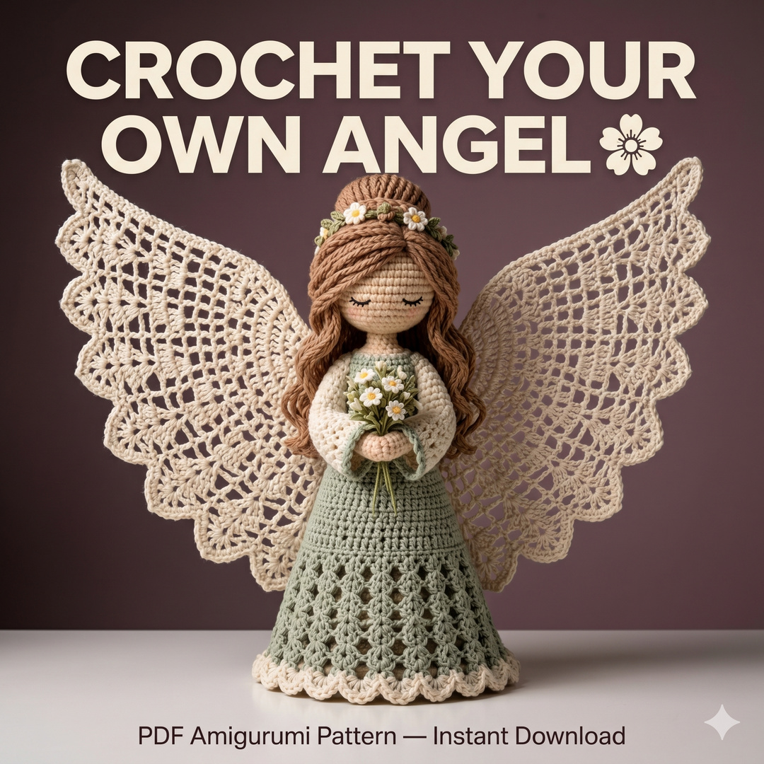Angel Doll Amigurumi Crochet Pattern