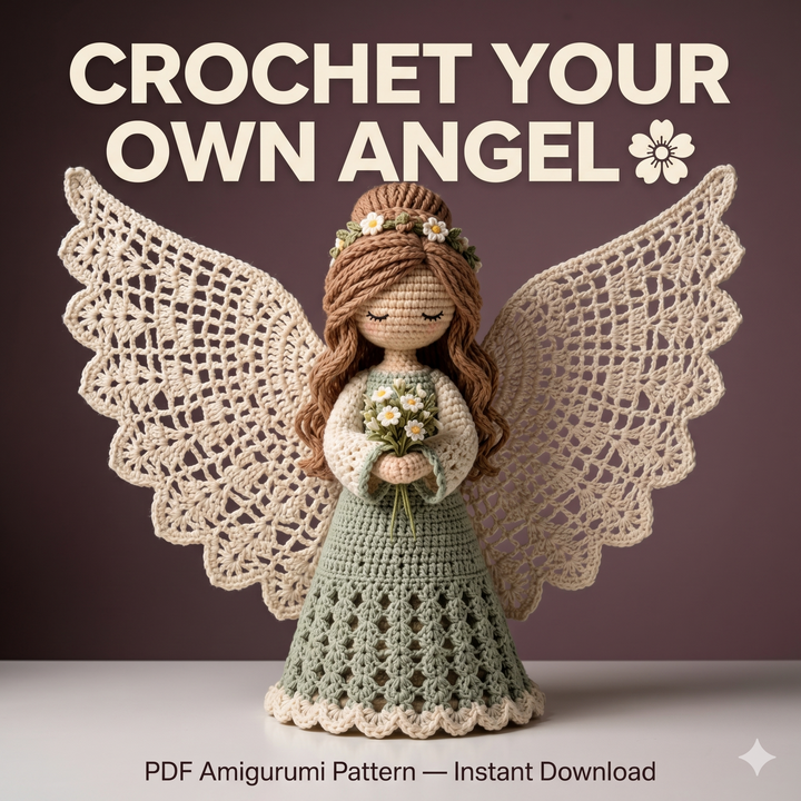 Angel Doll Amigurumi Crochet Pattern
