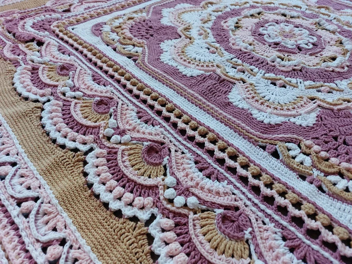 Blooming Joy Crochet Blanket Pattern