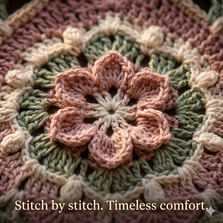 Blooming Joy Crochet Blanket Pattern