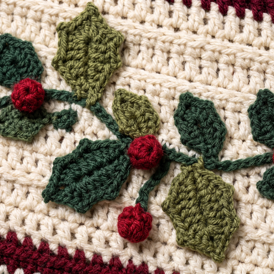 Christmas Tree Blanket Crochet Pattern