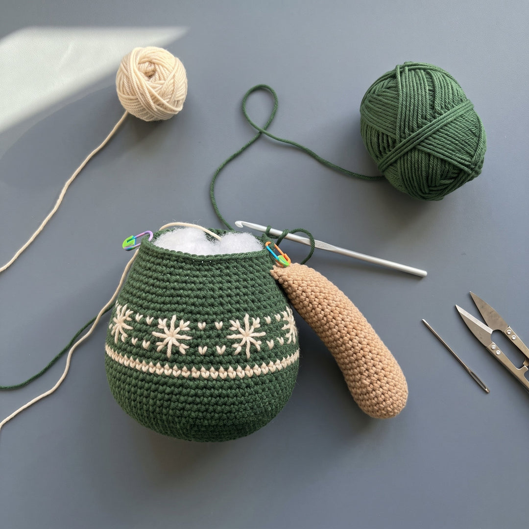 Christmas Bear Amigurumi Crochet Pattern