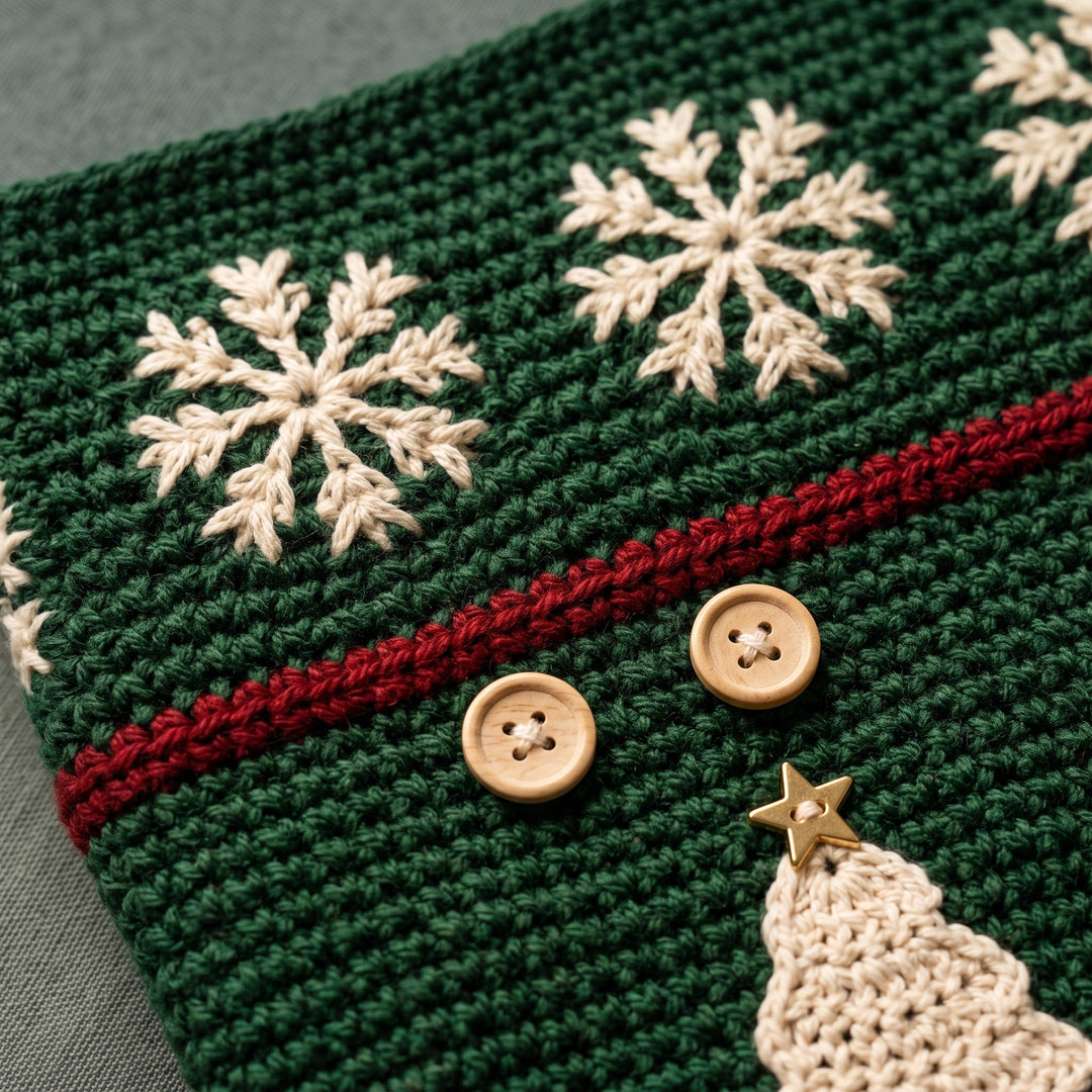Christmas Bear Amigurumi Crochet Pattern