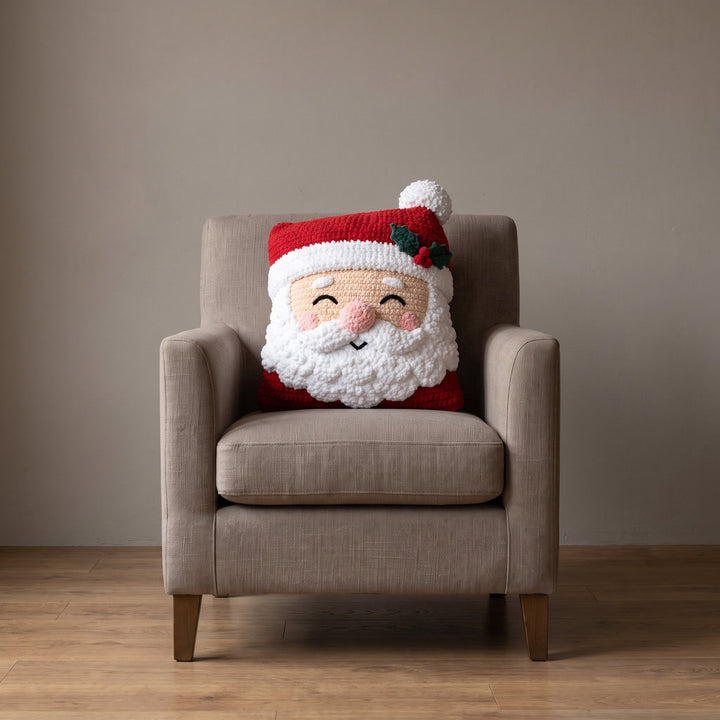 4 in 1 Christmas Character Pillow Crochet Pattern