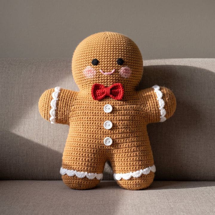 4 in 1 Christmas Character Pillow Crochet Pattern