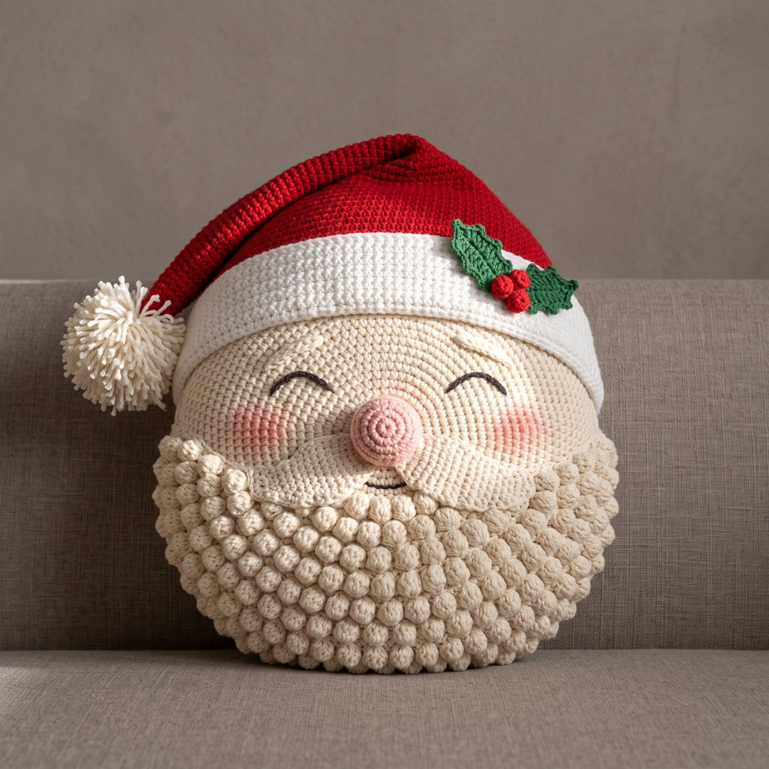 4 in 1 Christmas Character Pillow Crochet Pattern