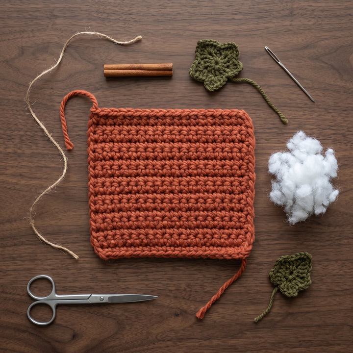 Chunky Crochet Pumpkin Pattern 3 Sizes