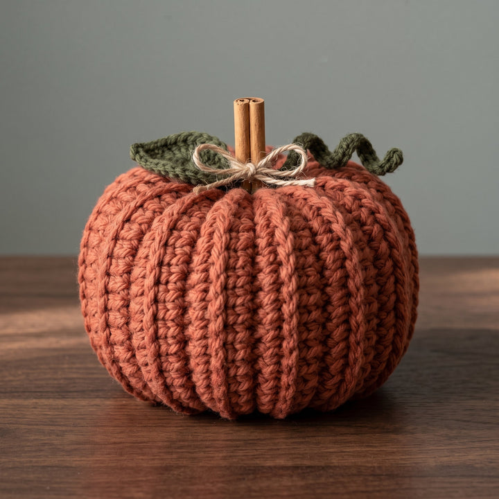Chunky Crochet Pumpkin Pattern 3 Sizes