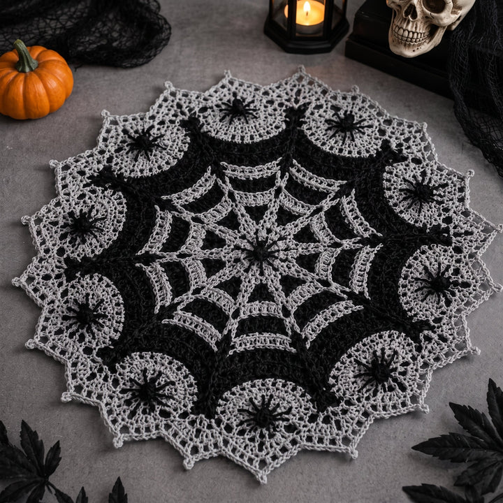Spiderweb Doily Crochet Pattern