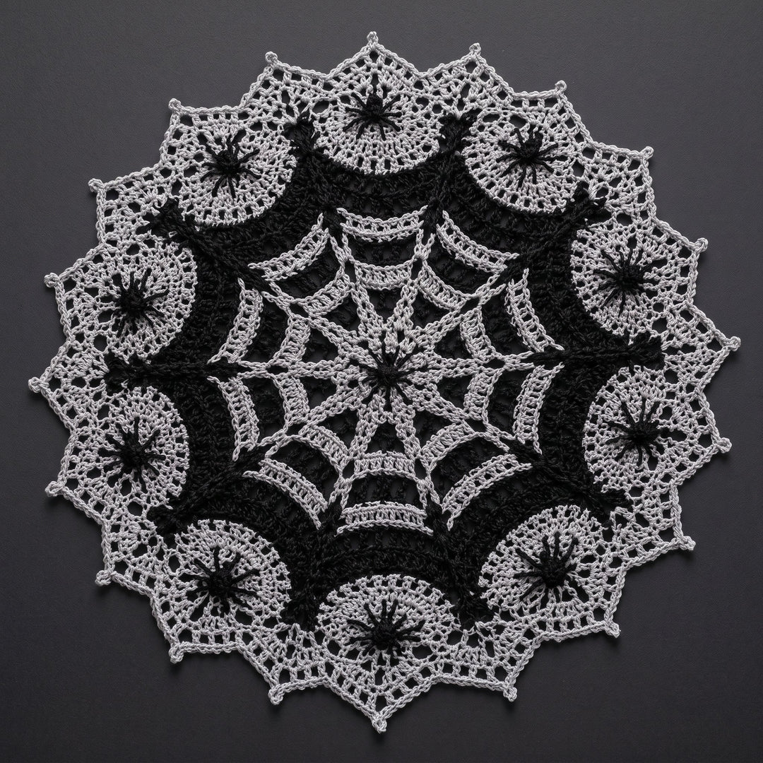 Spiderweb Doily Crochet Pattern