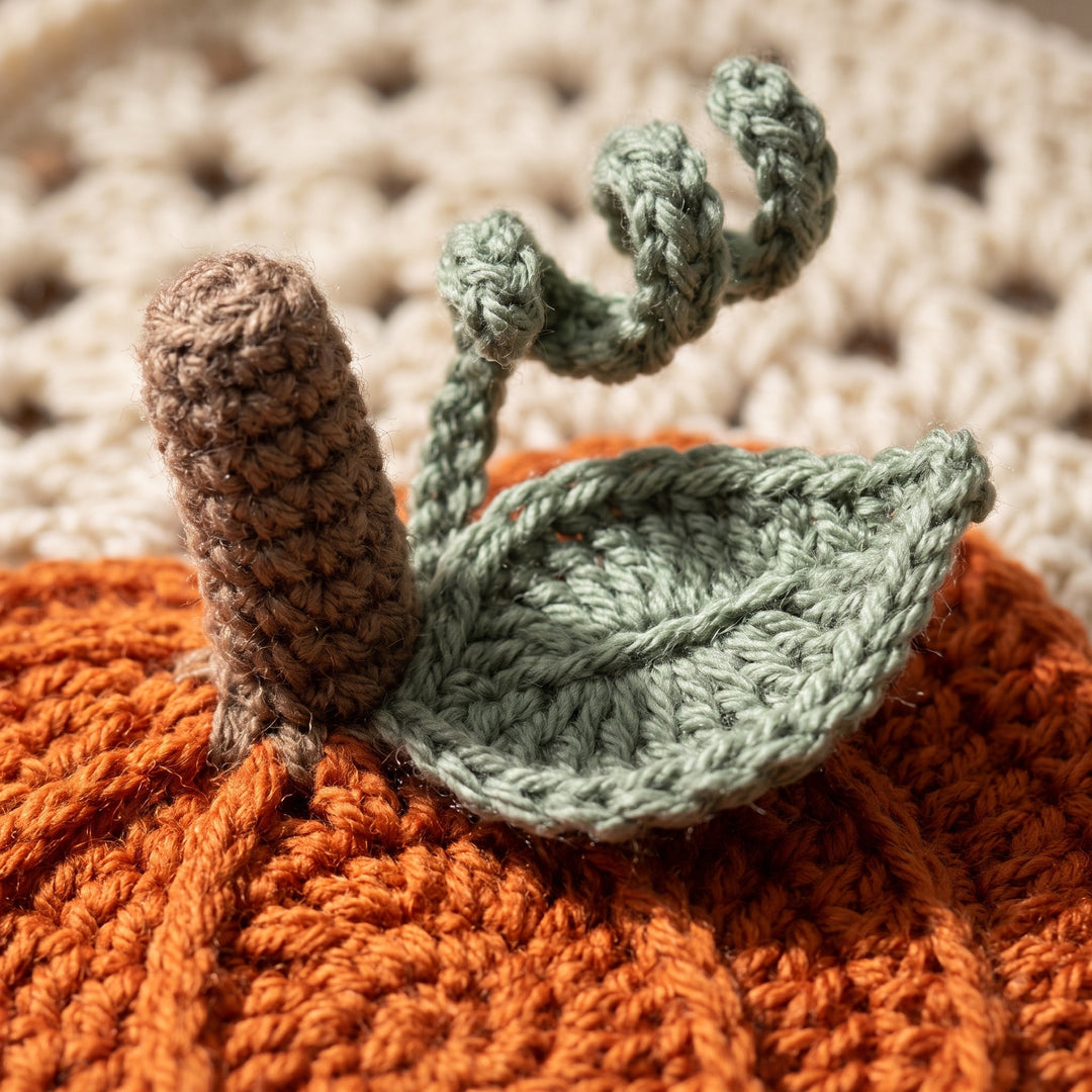 Pumpkin Granny Square Crochet Pattern