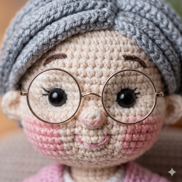 Grandma & Grandkids Amigurumi Pattern