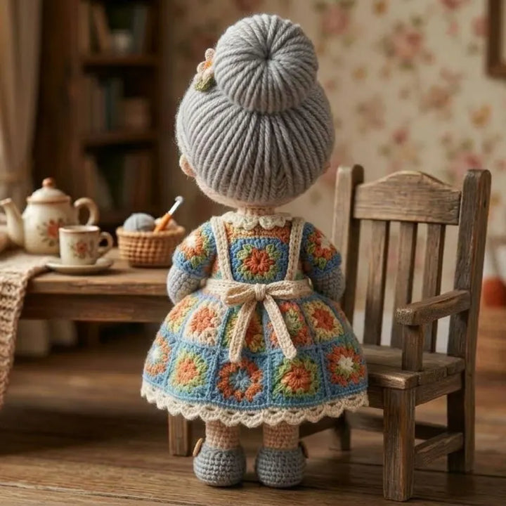 Granny Amigurumi Crochet Pattern – Grandma Doll PDF Tutorial