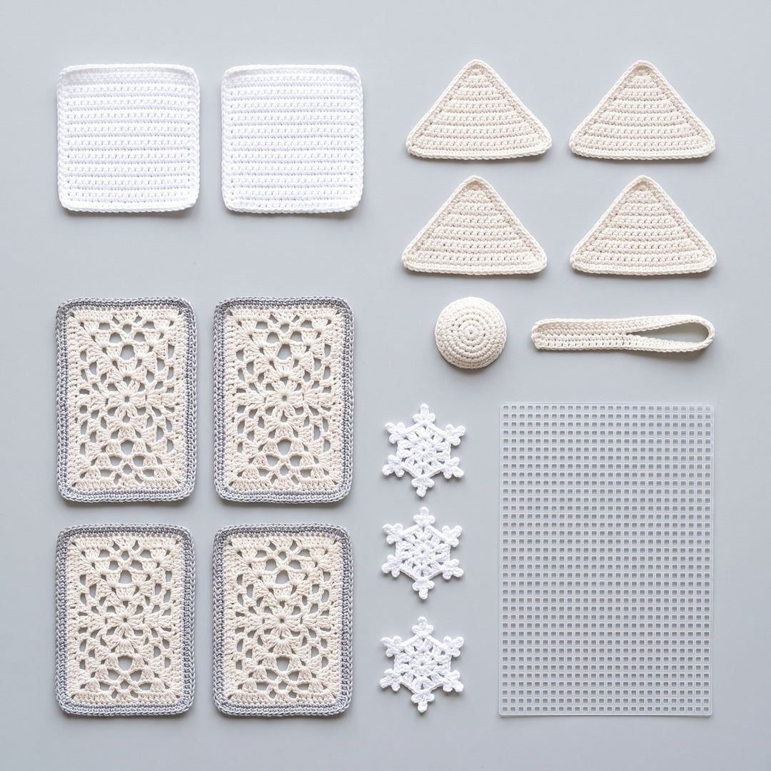 Snowflake Lace Crochet Lantern Pattern