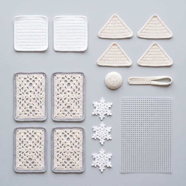 Snowflake Lace Crochet Lantern Pattern