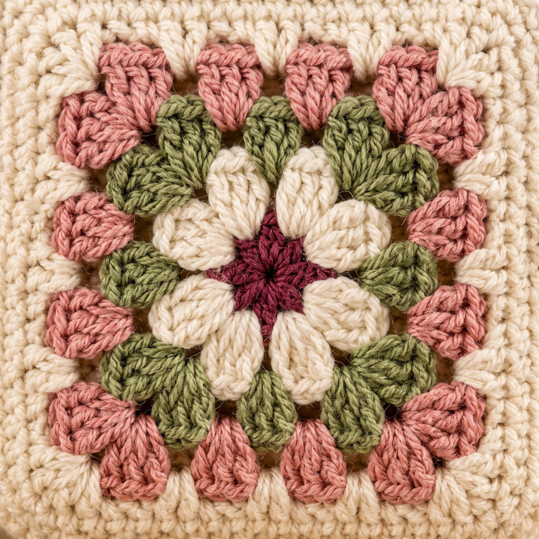 Granny Square Kiss Lock Coin Purse Crochet Pattern