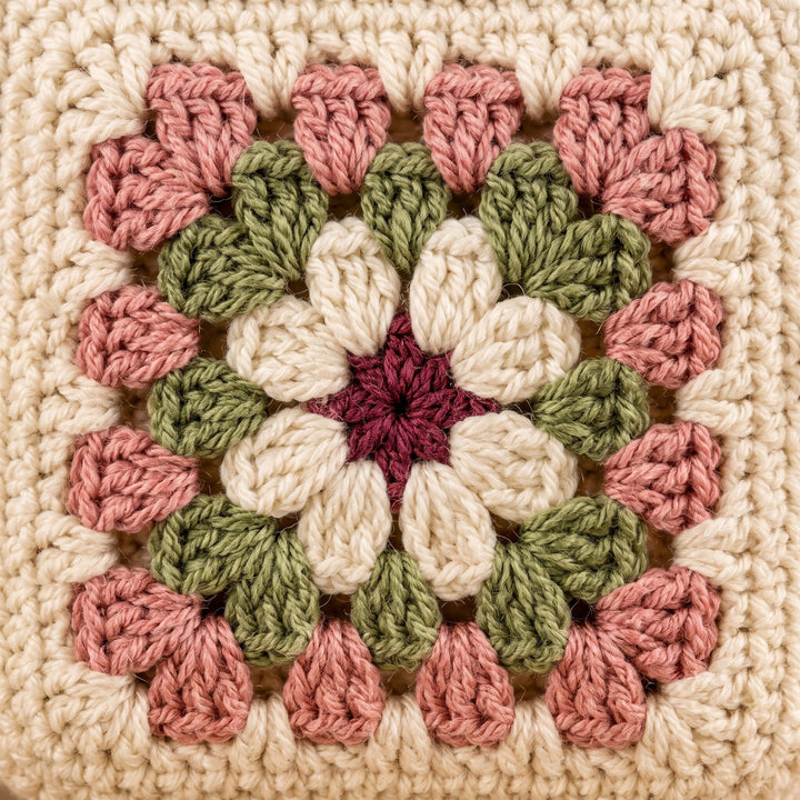 Granny Square Kiss Lock Coin Purse Crochet Pattern