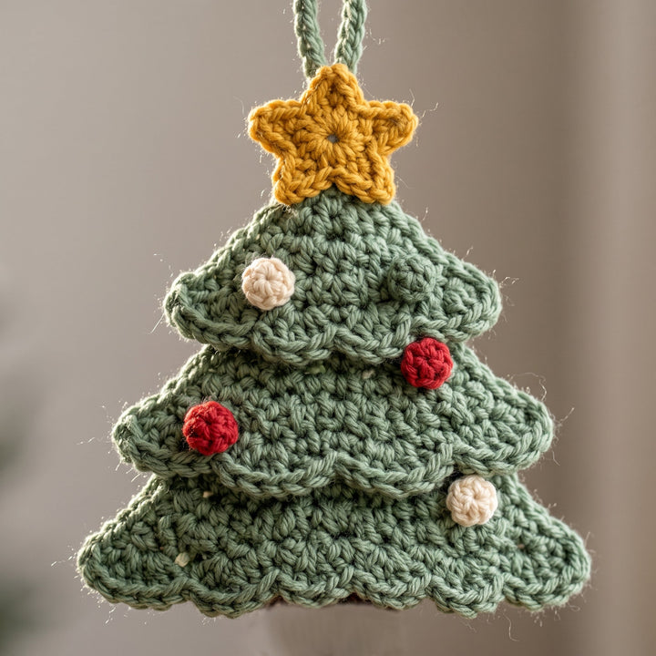 Christmas Ornament Crochet Pattern Set