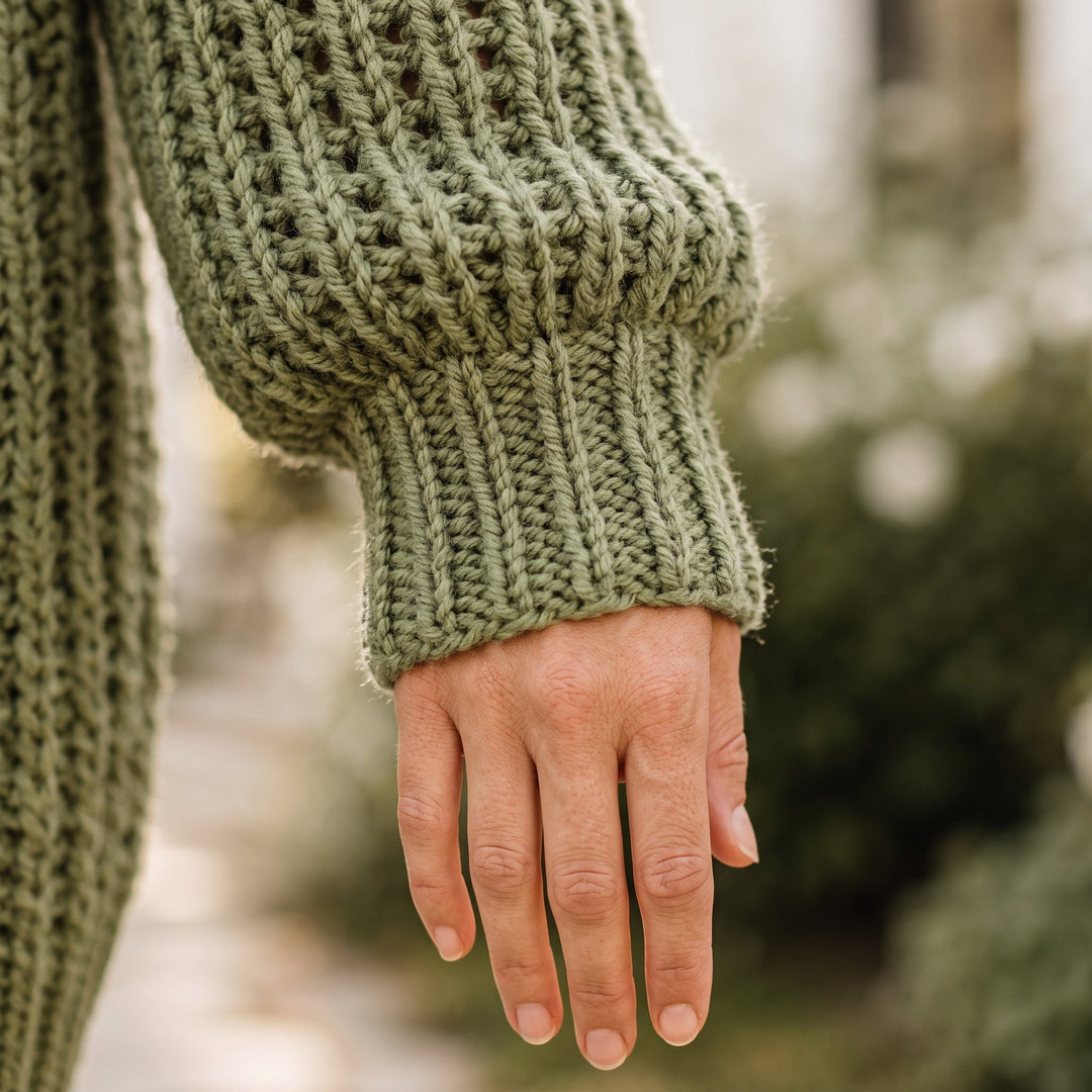 Easy Oversized Cardigan Crochet Pattern
