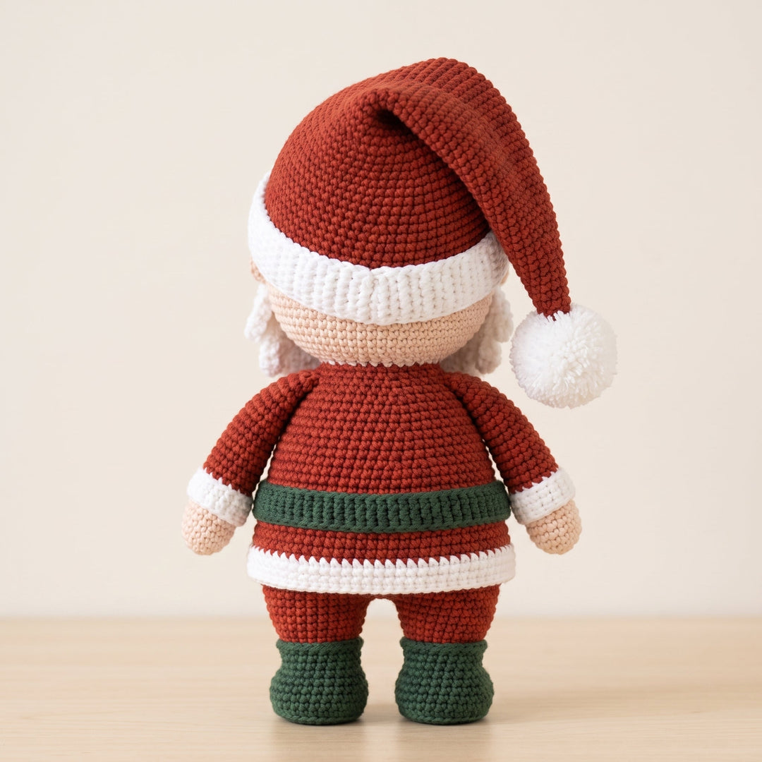 Santa Claus Amigurumi Crochet Pattern