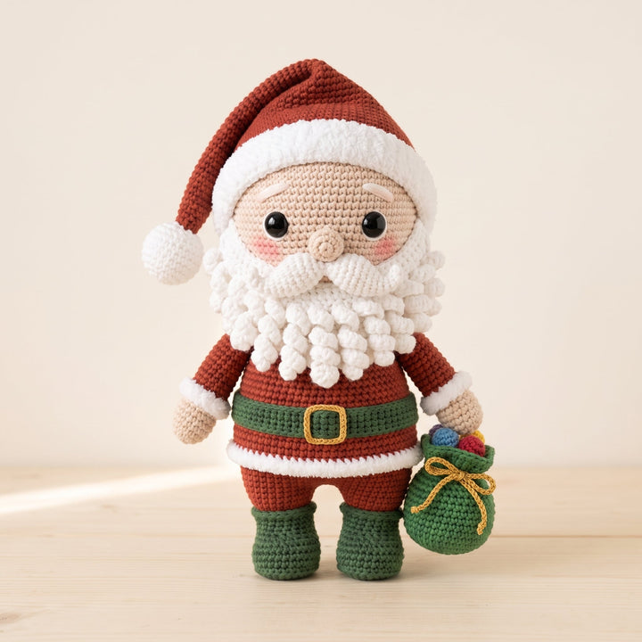 Santa Claus Amigurumi Crochet Pattern