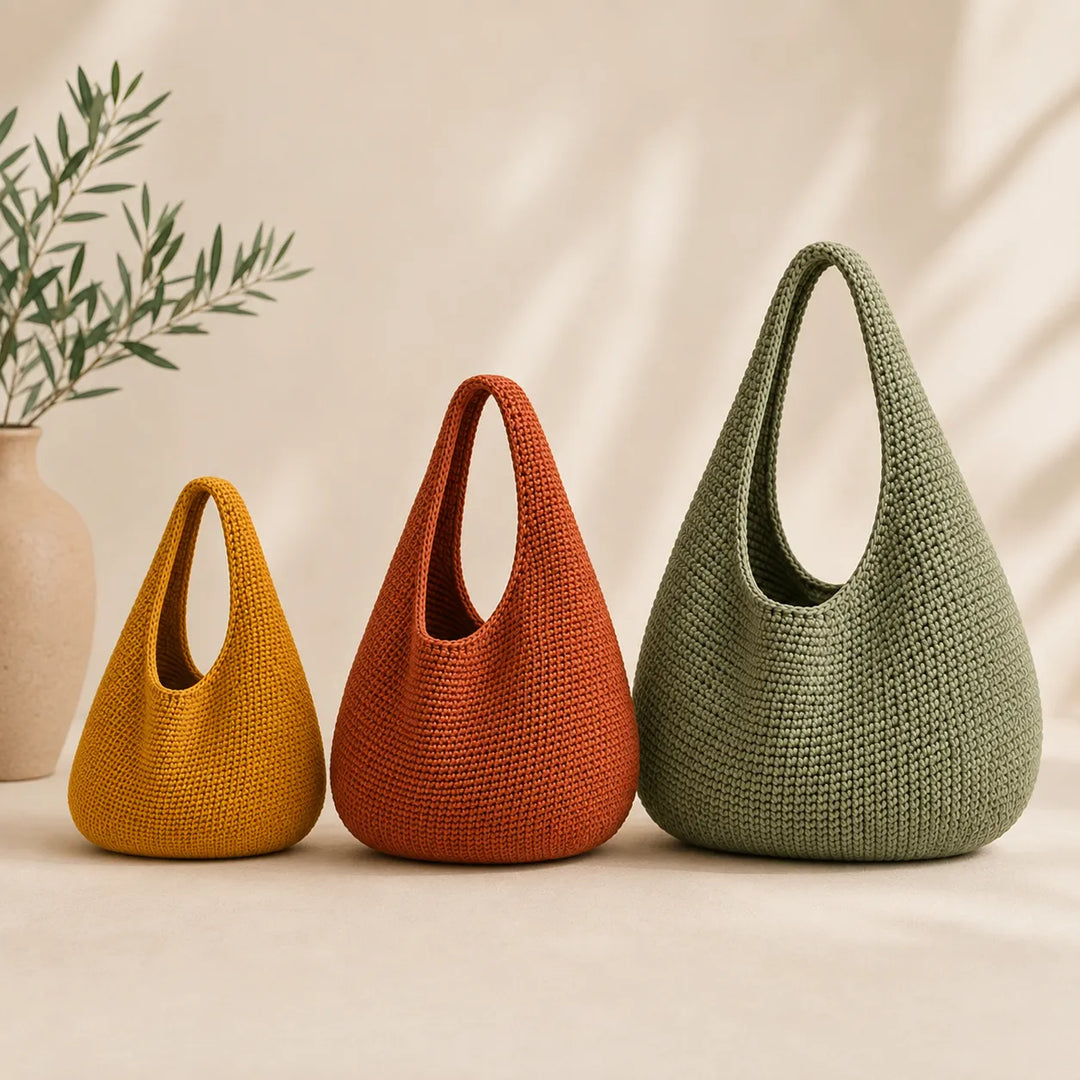 3 In 1 Slouchy Hobo Bag Crochet Pattern