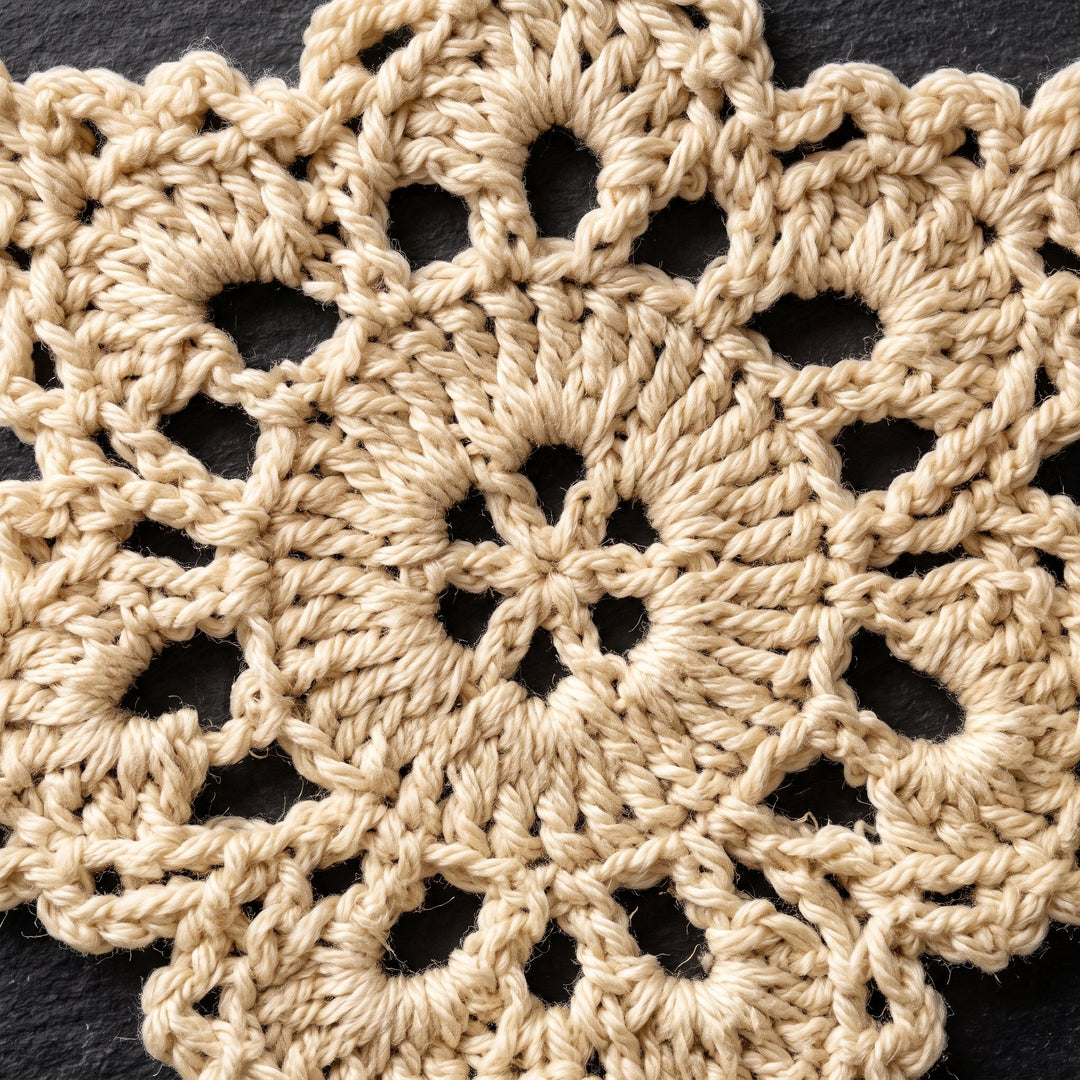 Lace Snowflake Crochet Ornament Pattern