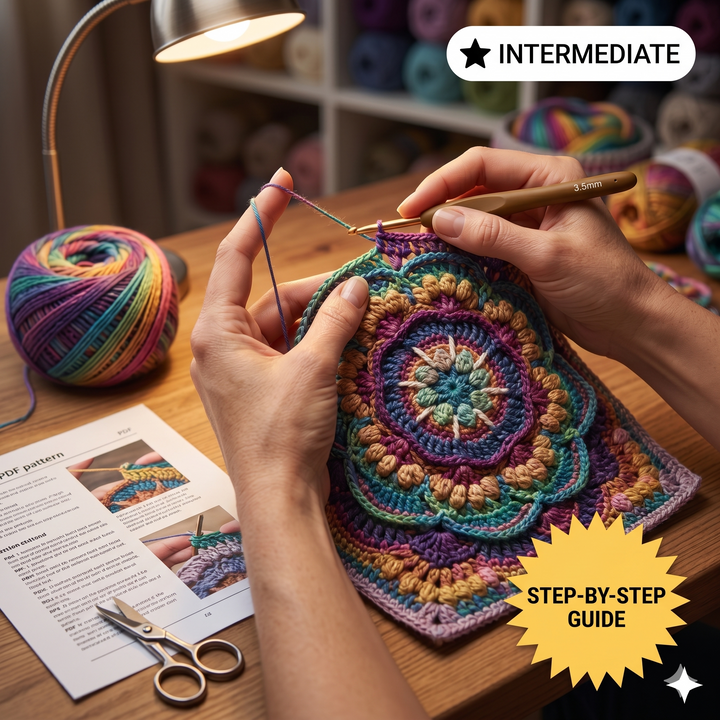 Pattern bundle: Squared UP mandalas