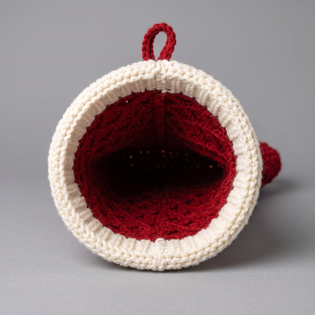 Textured Christmas Stocking Crochet Pattern