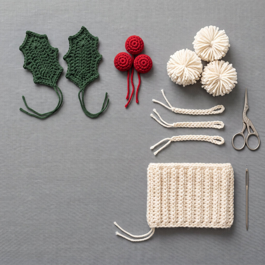 Textured Christmas Stocking Crochet Pattern