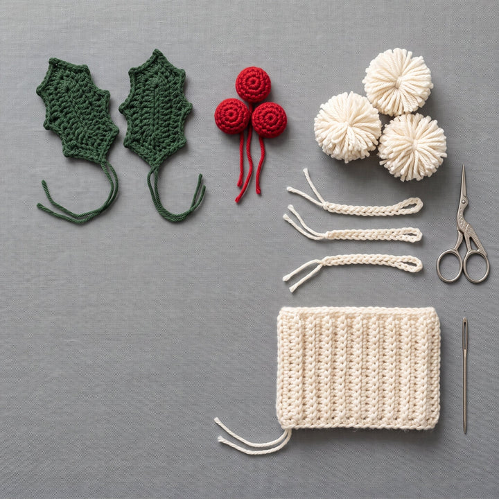 Textured Christmas Stocking Crochet Pattern