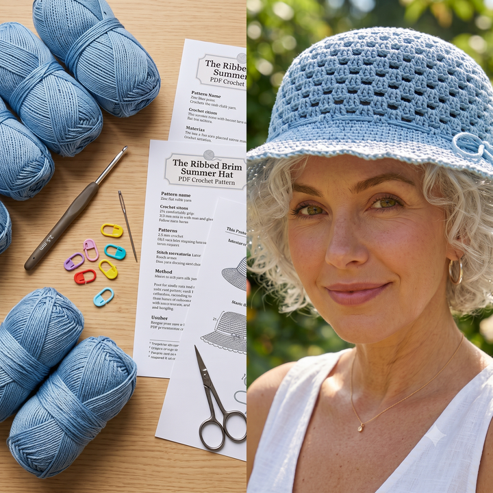 Crochet Sun Hat Pattern V2