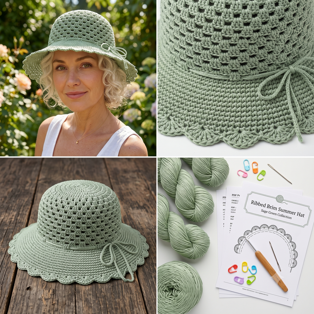 Crochet Sun Hat Pattern V2