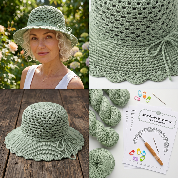 Crochet Sun Hat Pattern V2