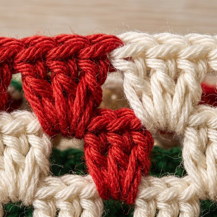 Christmas Tree Granny Square Crochet Pattern