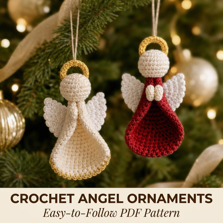 Angel Ornament Amigurumi Crochet Pattern
