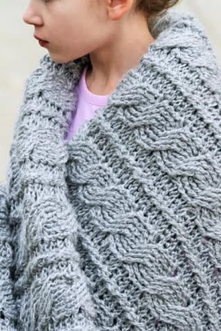 Gray Skies Afghan Crochet Blanket Pattern