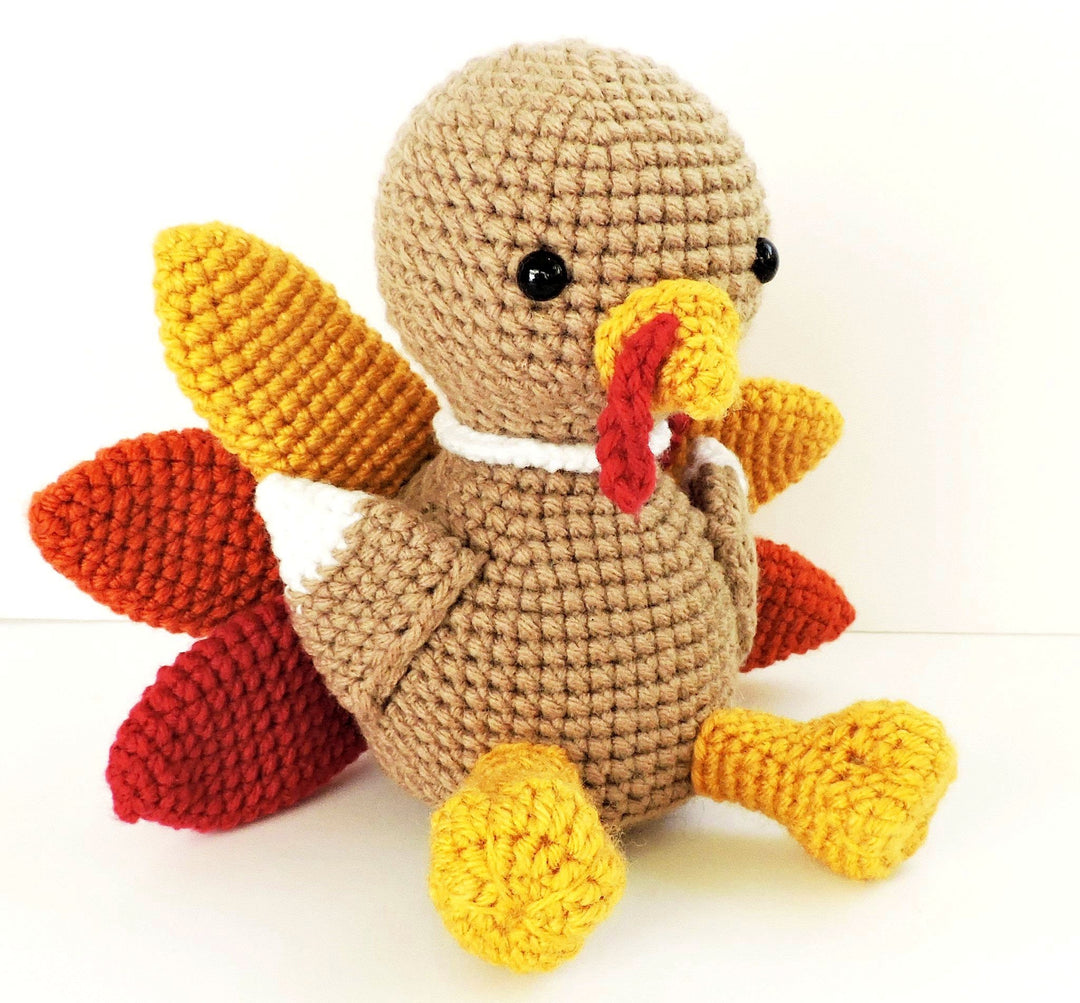 Thanksgiving Turkey Amigurumi Crochet Pattern