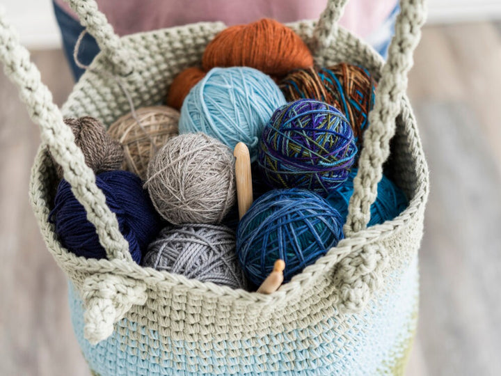 Large Cutie Utility Bucket Bag Crochet Pattern