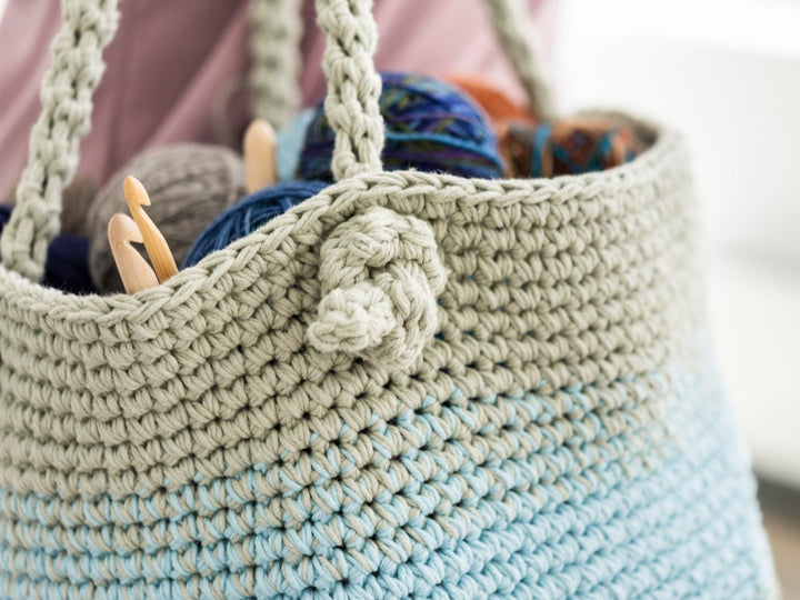 Large Cutie Utility Bucket Bag Crochet Pattern