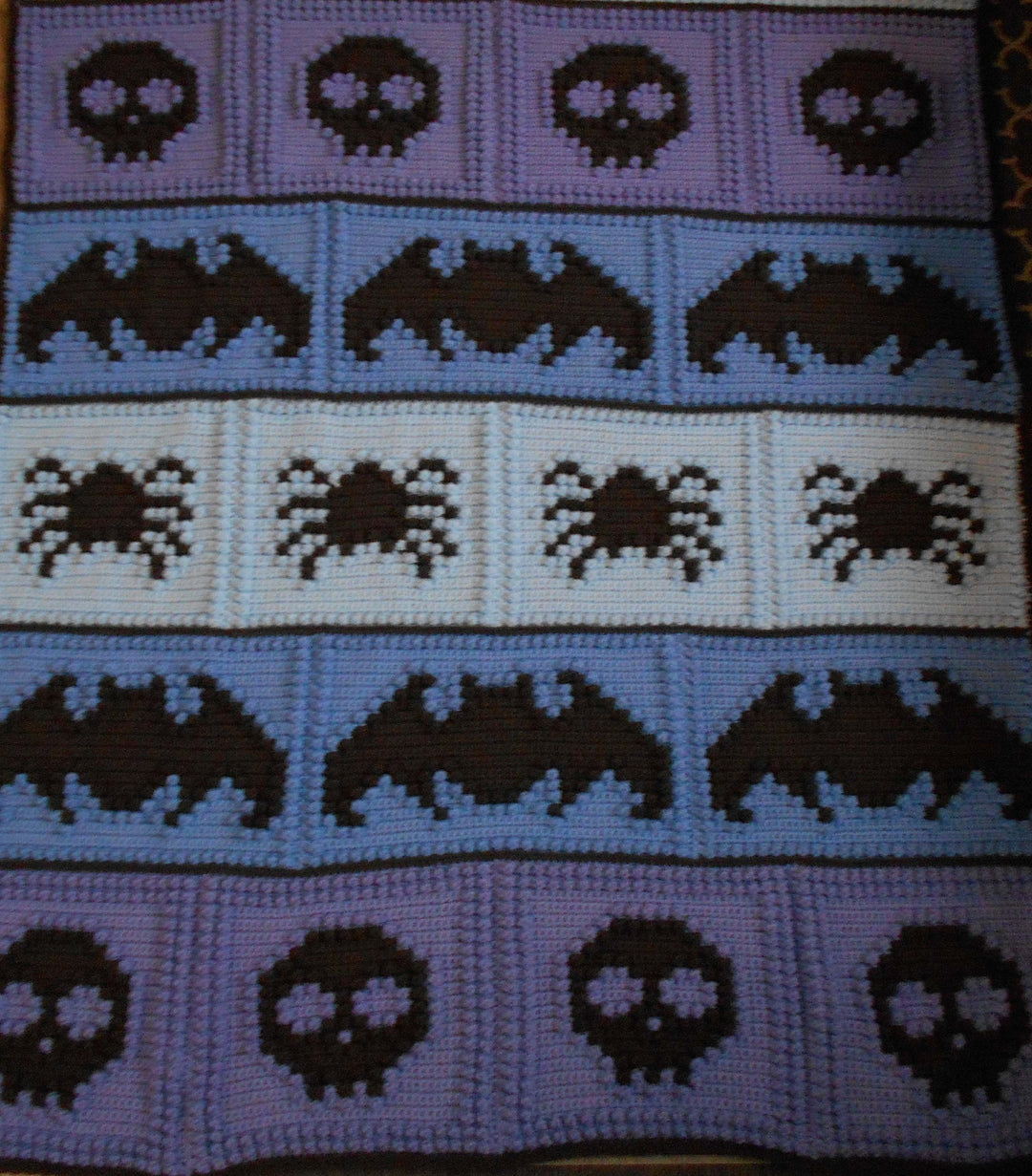 Halloween Blanket Crochet Pattern