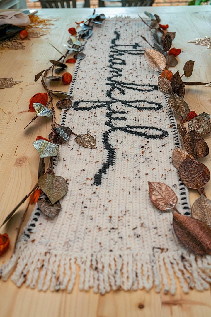 Thankful Fall Table Runner Crochet Pattern