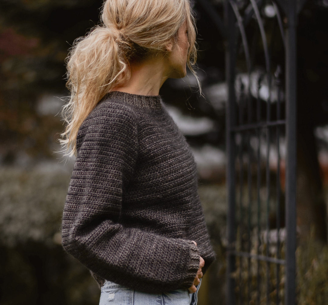 Dark Frost Pullover Sweater Crochet Pattern