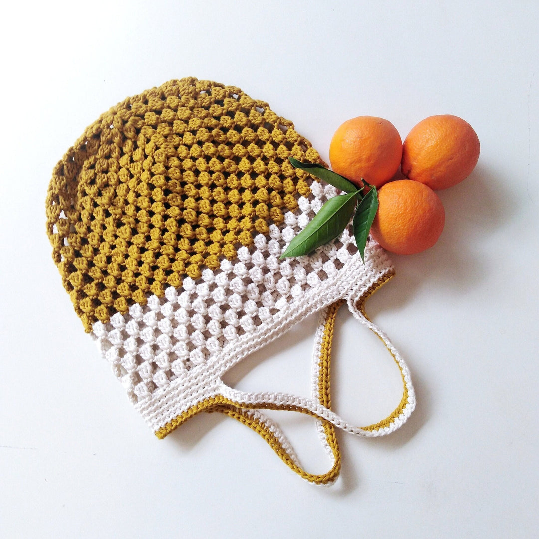 Boho Market Bag Crochet Pattern For Beginners