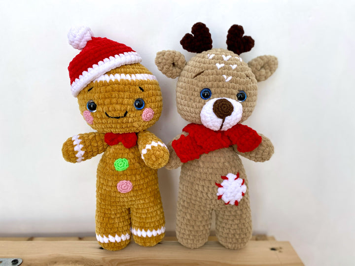3 in 1 Christmas Amigurumi Crochet Pattern