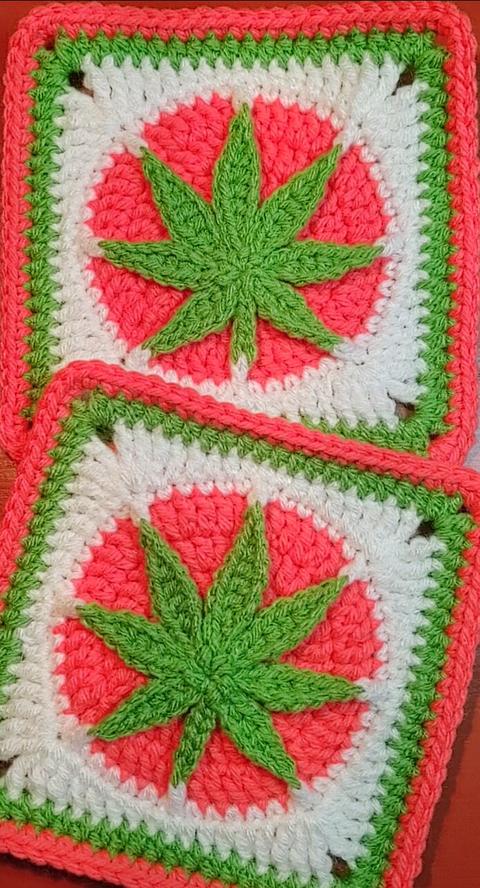 MaryJane Granny Square Crochet Pattern