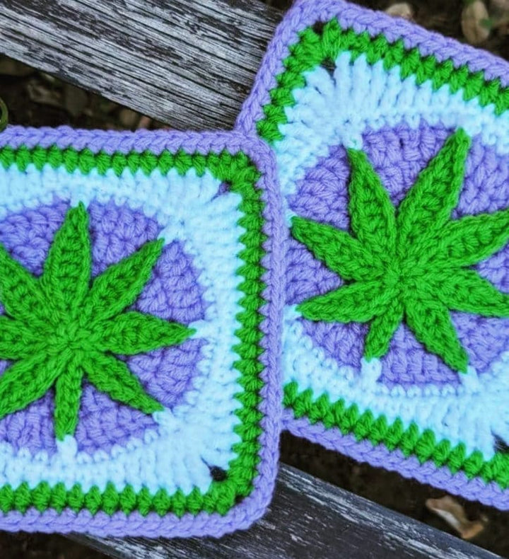 MaryJane Granny Square Crochet Pattern
